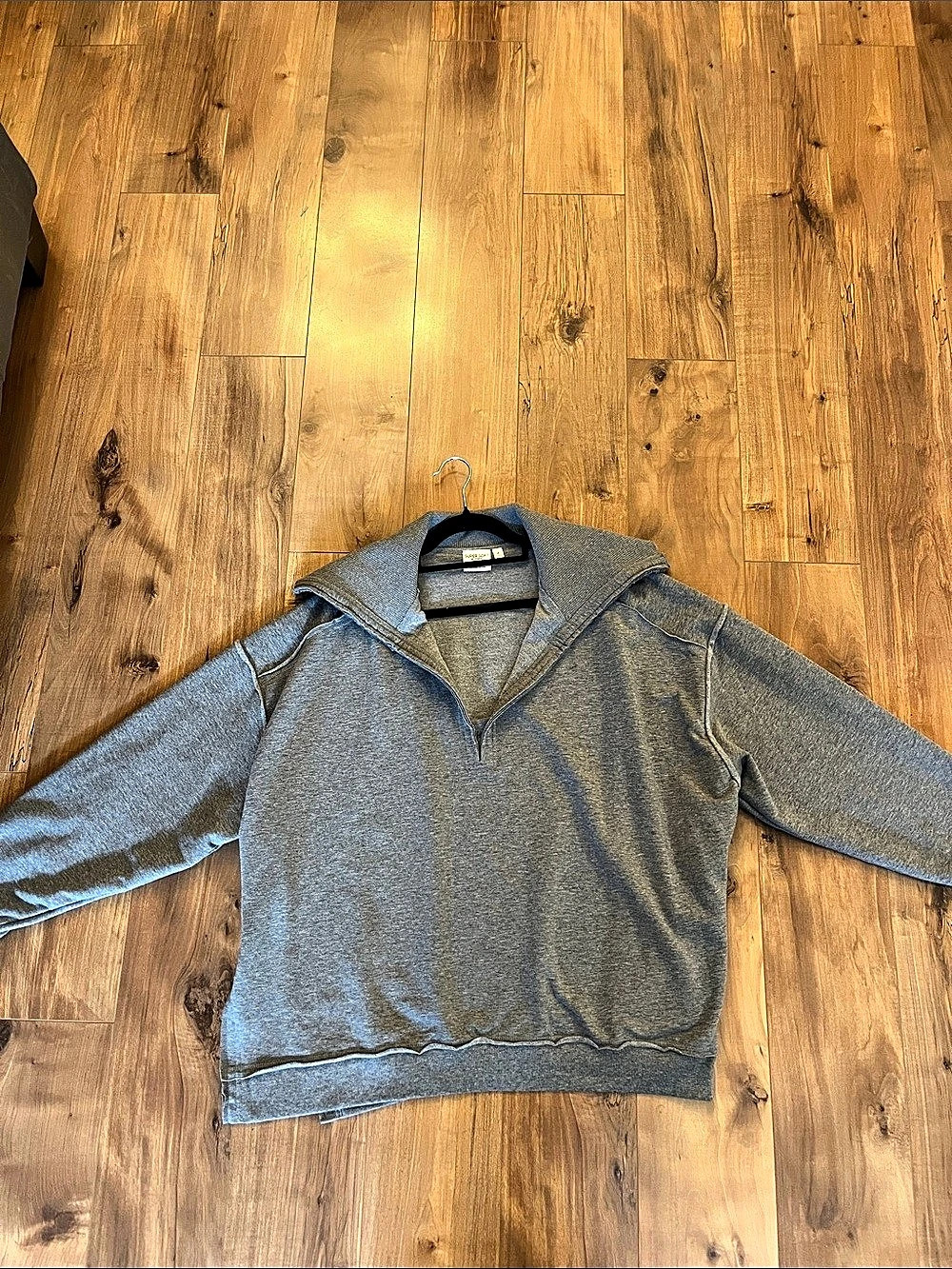 Super Soft Gray Fleece Like New